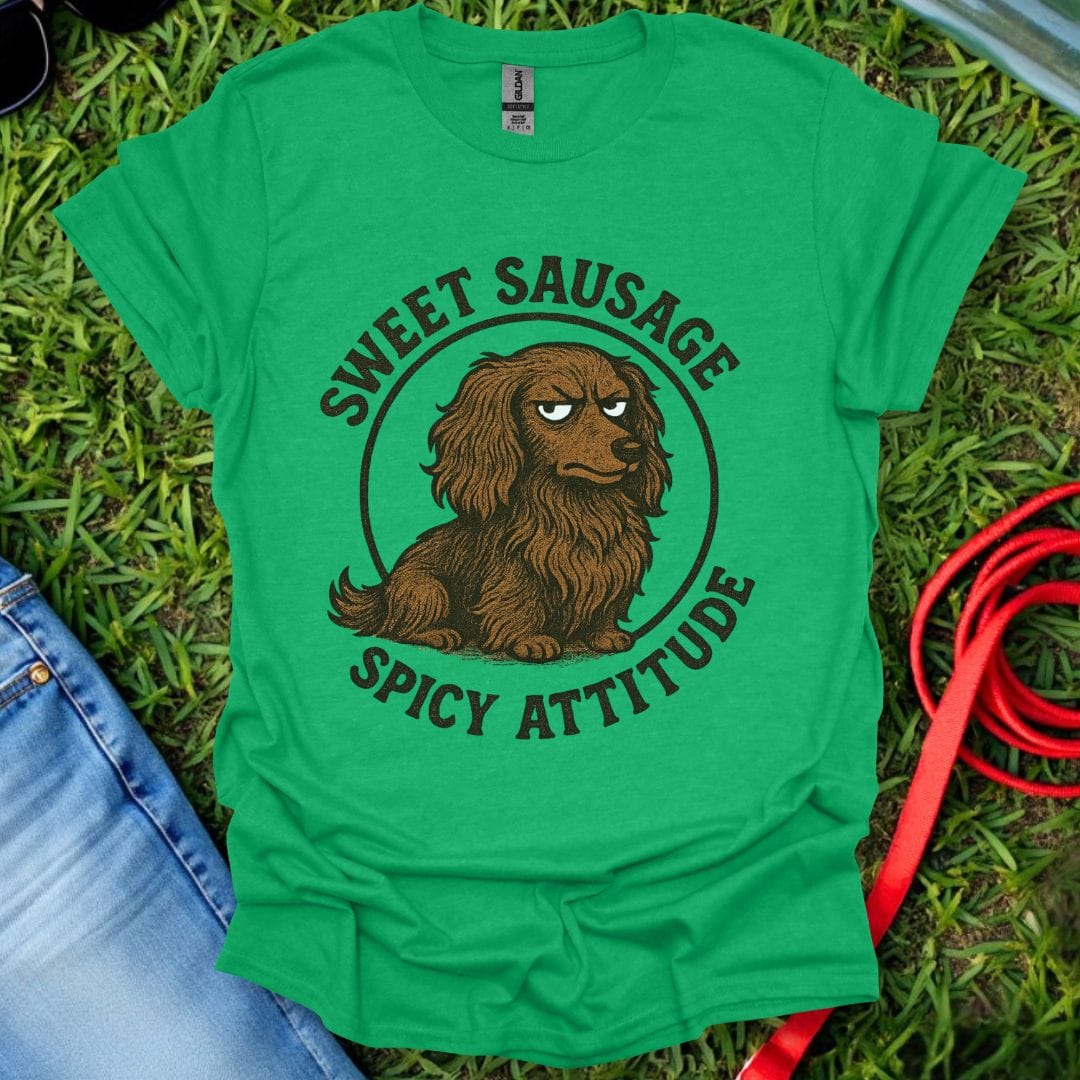 Spicy Dachshund (Long haired) T-Shirt