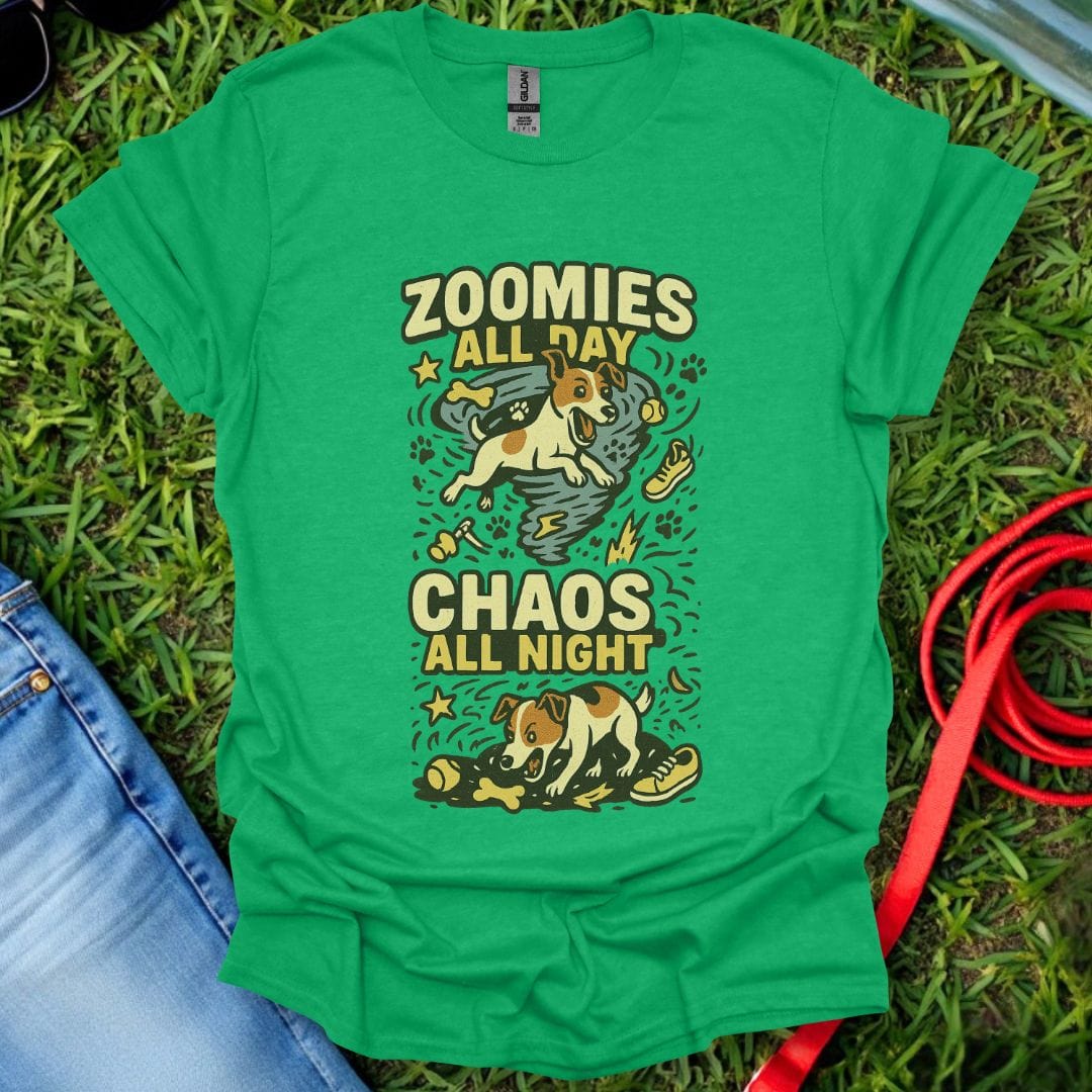Jack Russell Zoomies All Day T-Shirt