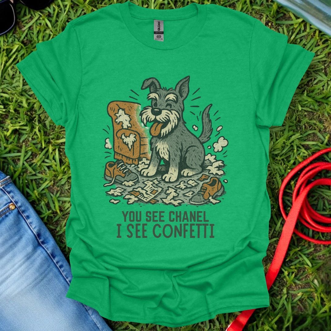 Schnauzer Confetti T-Shirt