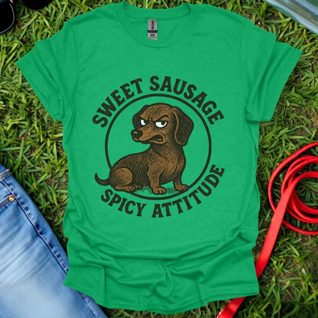 Dachshund Attitude (Short haired) T-Shirt