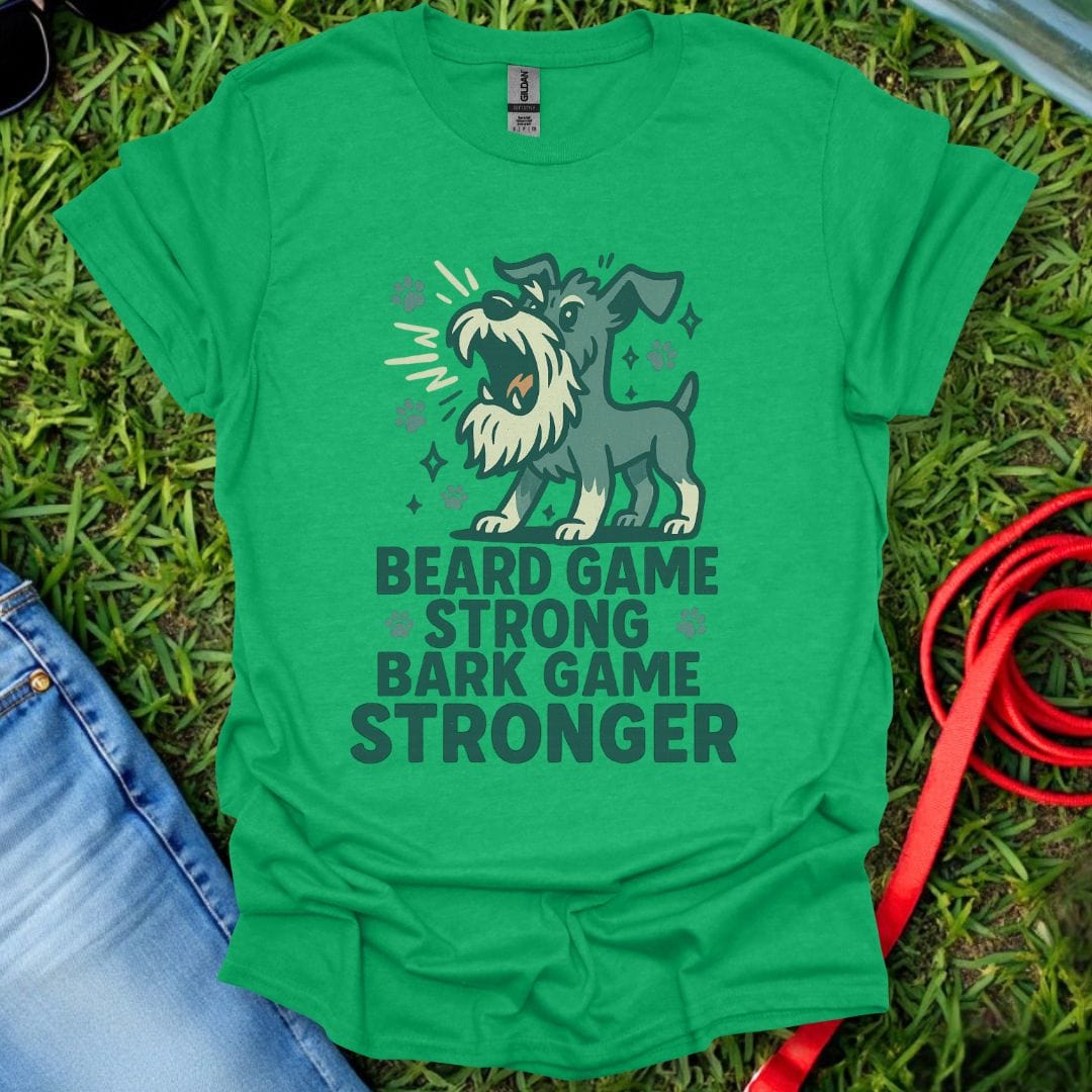Schnauzer Bark Game T-Shirt