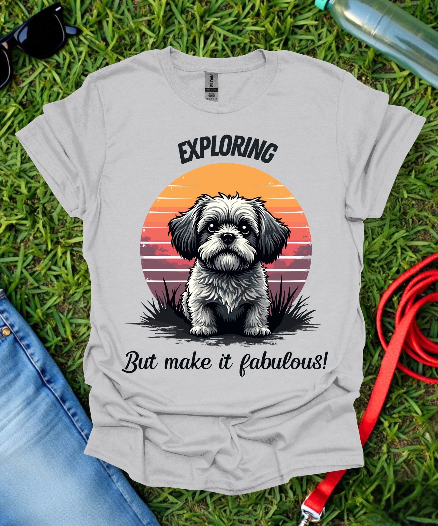 Adventure Shih Tzu T-Shirt