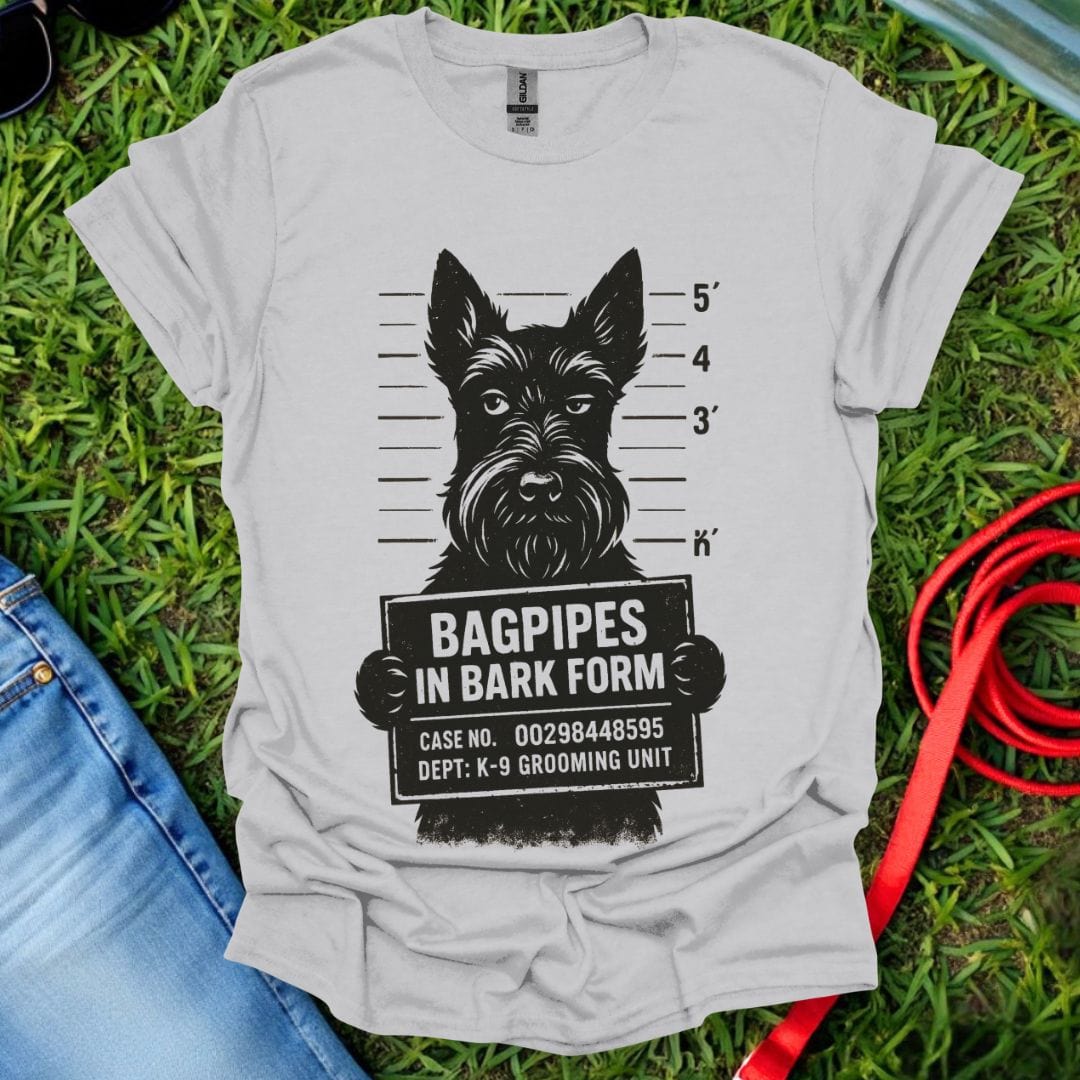 Scottie Bagpipes T-Shirt