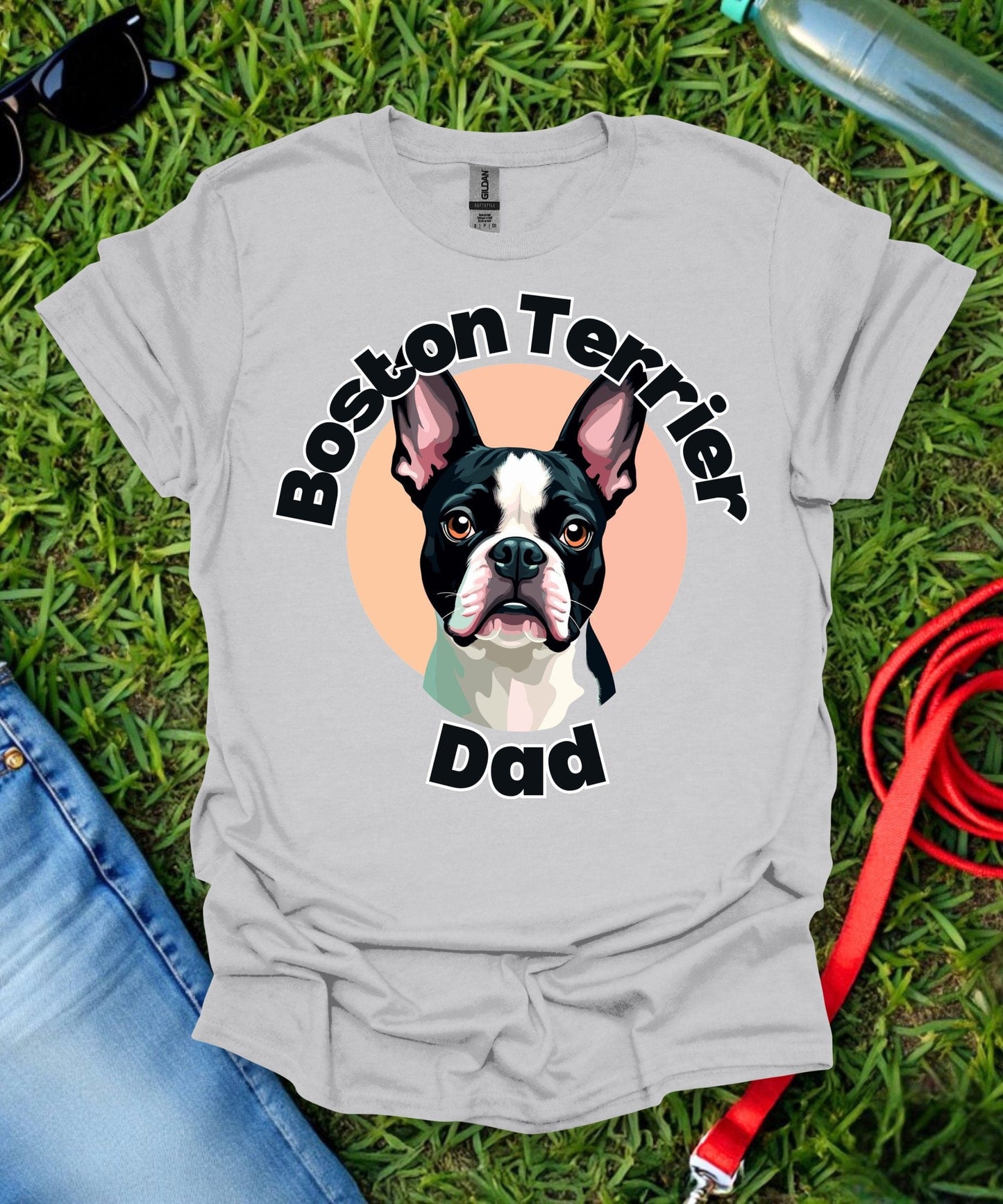 Boston Terrier Dad T-Shirt