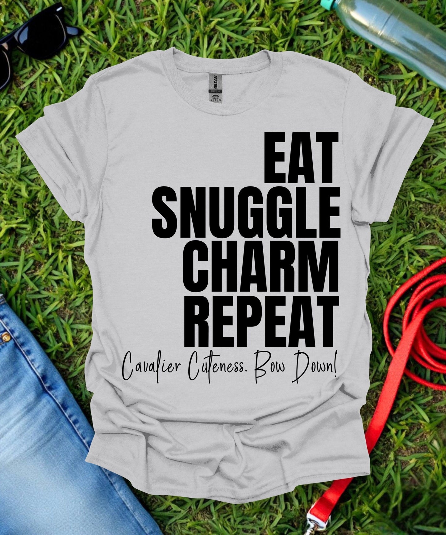 Eat Snuggle Charm Repeat Cavalier T-Shirt