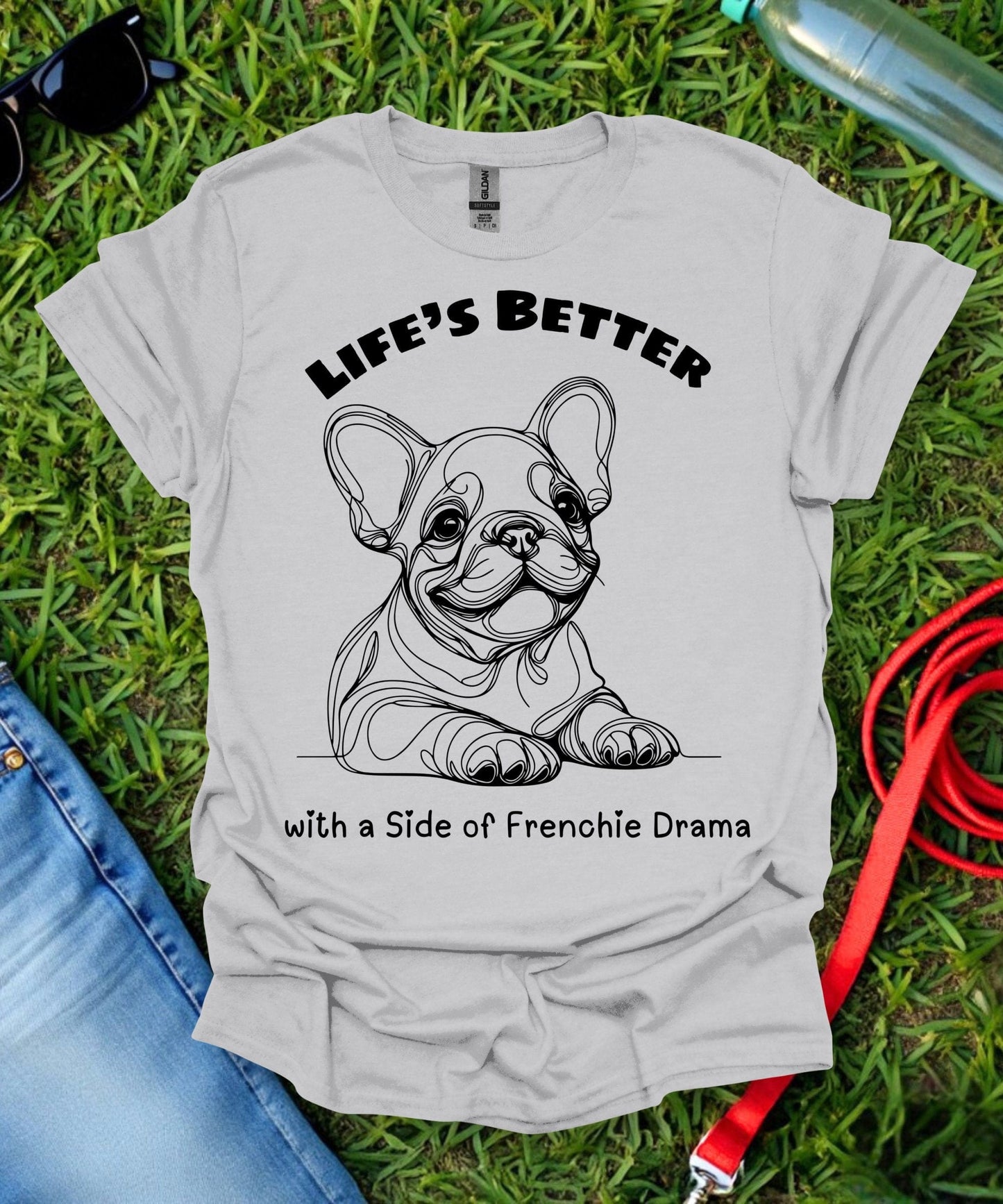 Life's Better French Bulldog T-Shirt