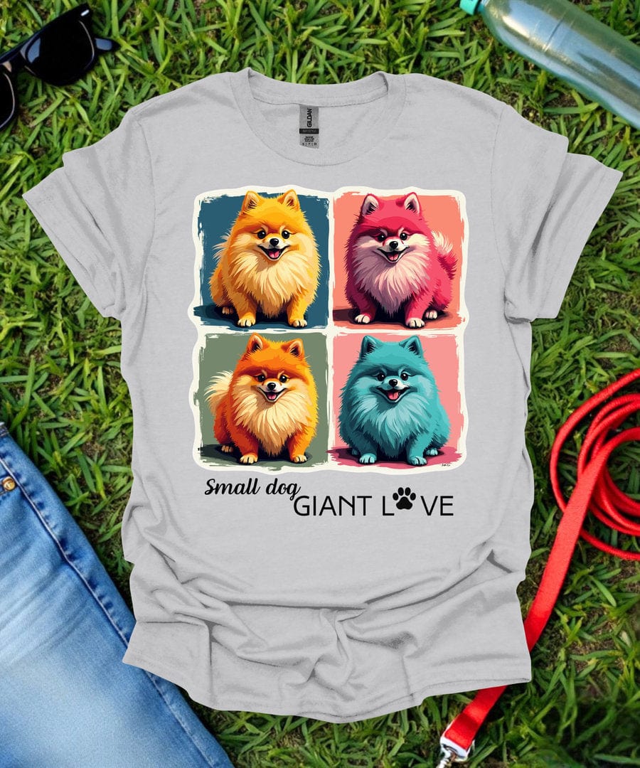 Giant Love Pomeranian T-Shirt