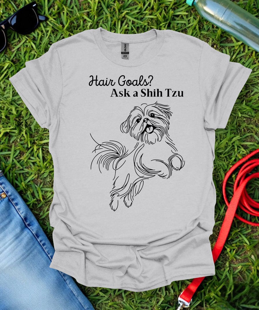 Hair Goals Shih Tzu T-Shirt