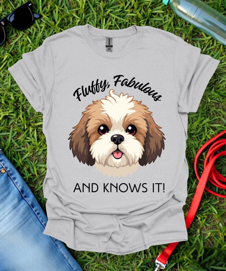 Fluffy Fabulous Shih Tzu T-Shirt