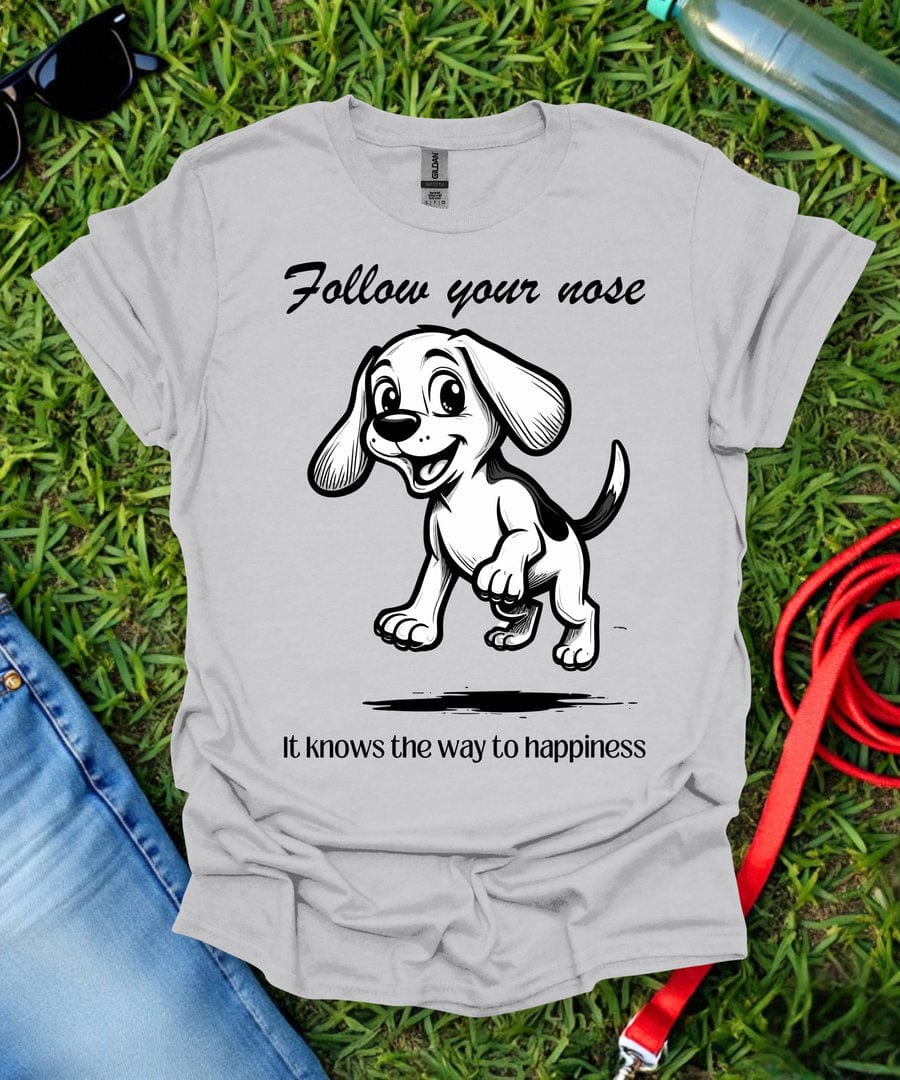 Follow Your Nose Beagle T-Shirt
