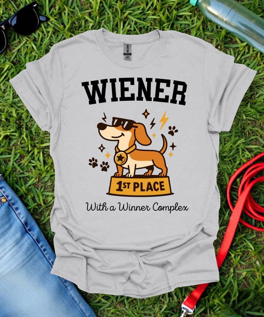 Wiener With a Winner T-Shirt