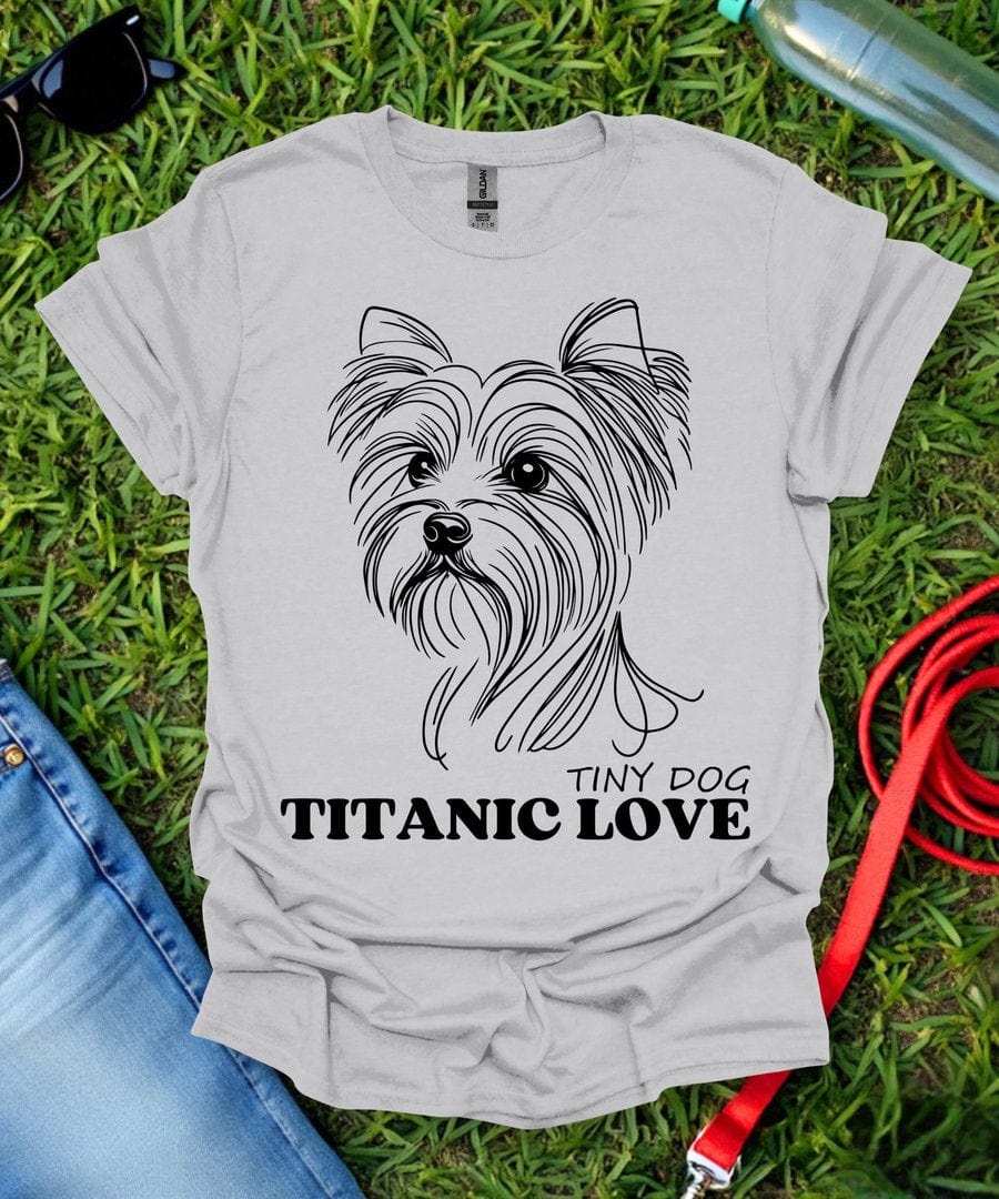 Titanic Love Yorkie T-Shirt