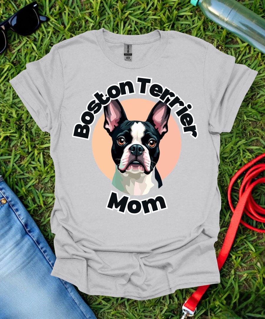 Boston Terrier Mom T-Shirt