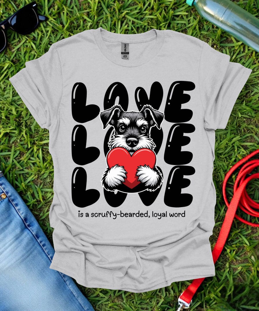 Mini Schnauzer Love T-Shirt