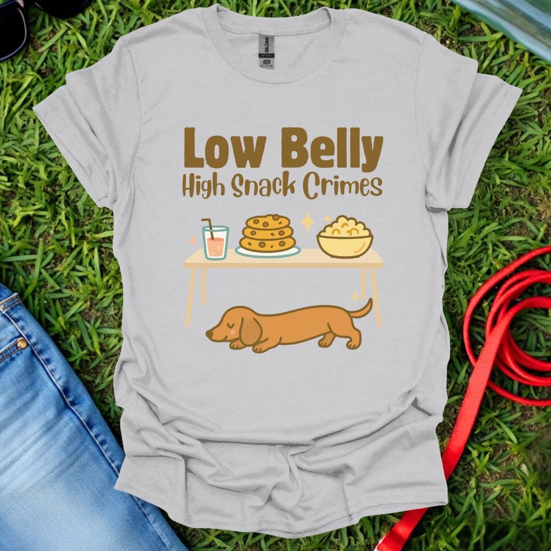 Dachshund Snack Crimes T-Shirt