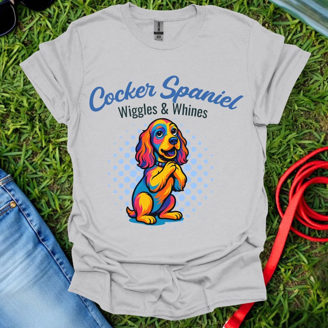 Cocker Spaniel Wiggles T-Shirt