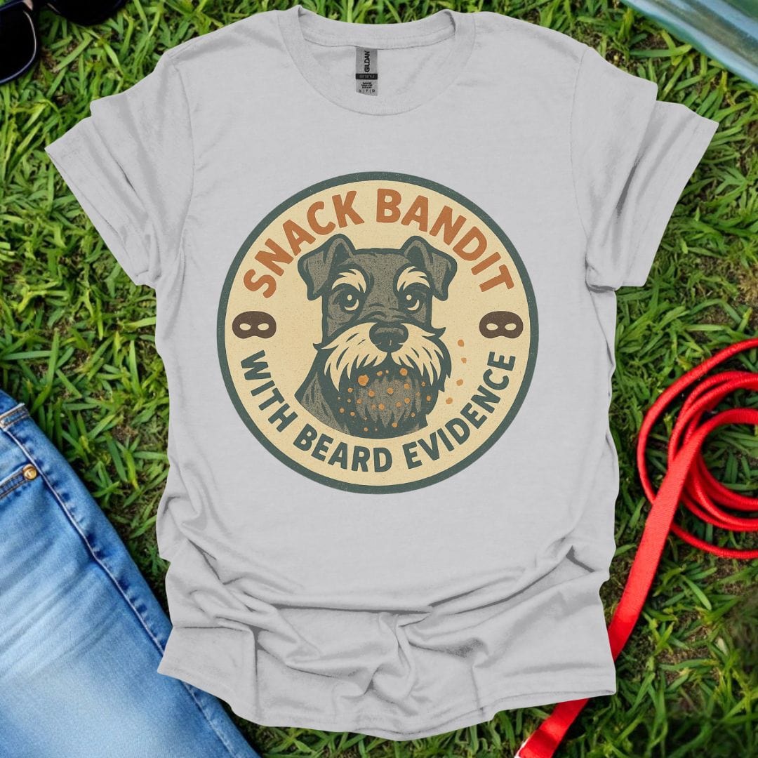 Schnauzer Snack Bandit T-Shirt