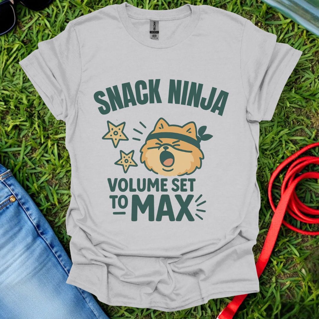 Pomeranian Snack Ninja T-Shirt