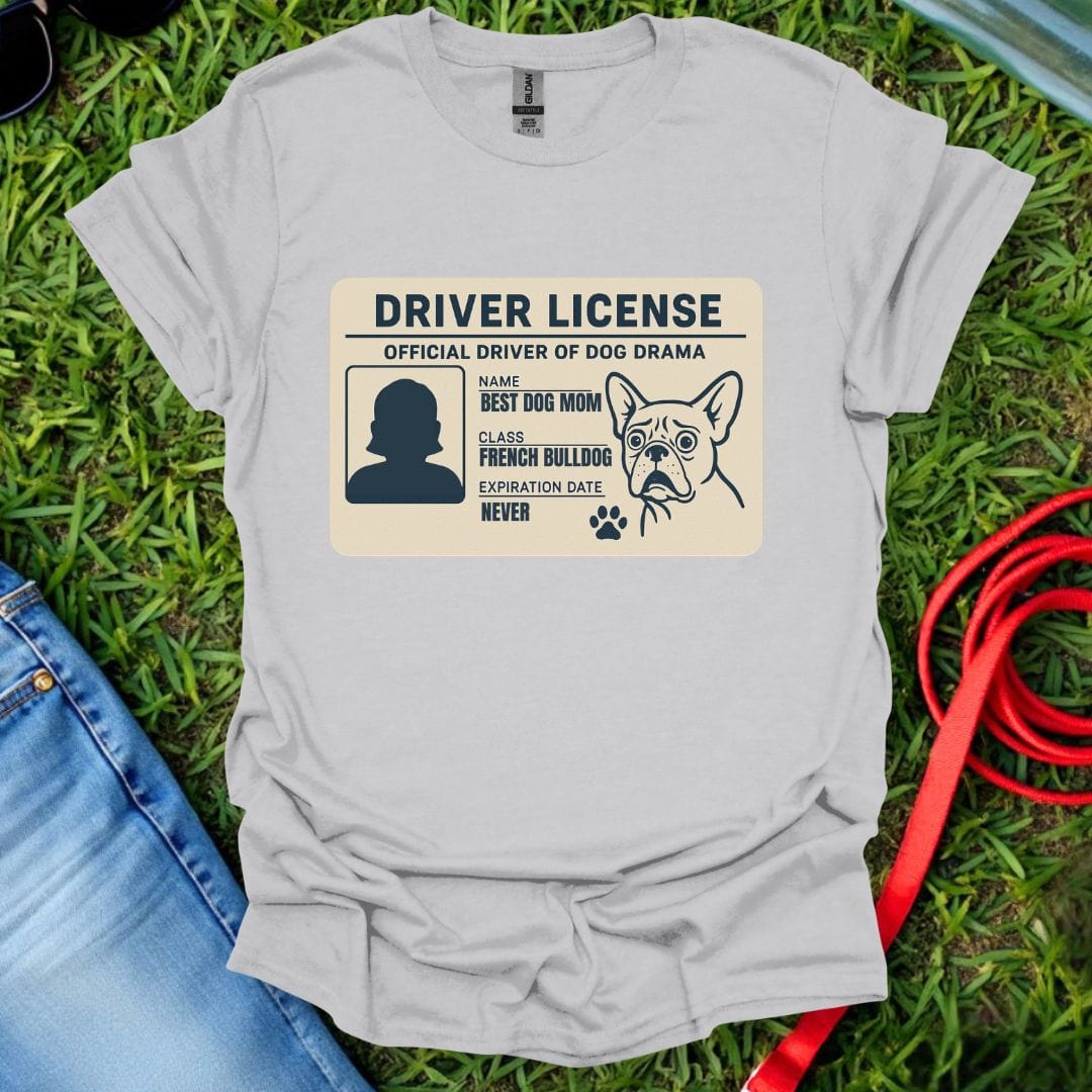 Frenchie License T-Shirt