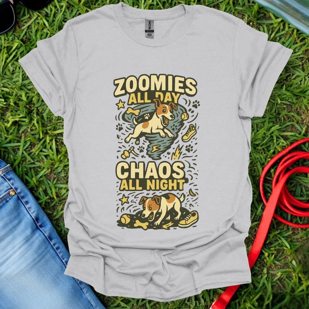 Jack Russell Zoomies All Day T-Shirt