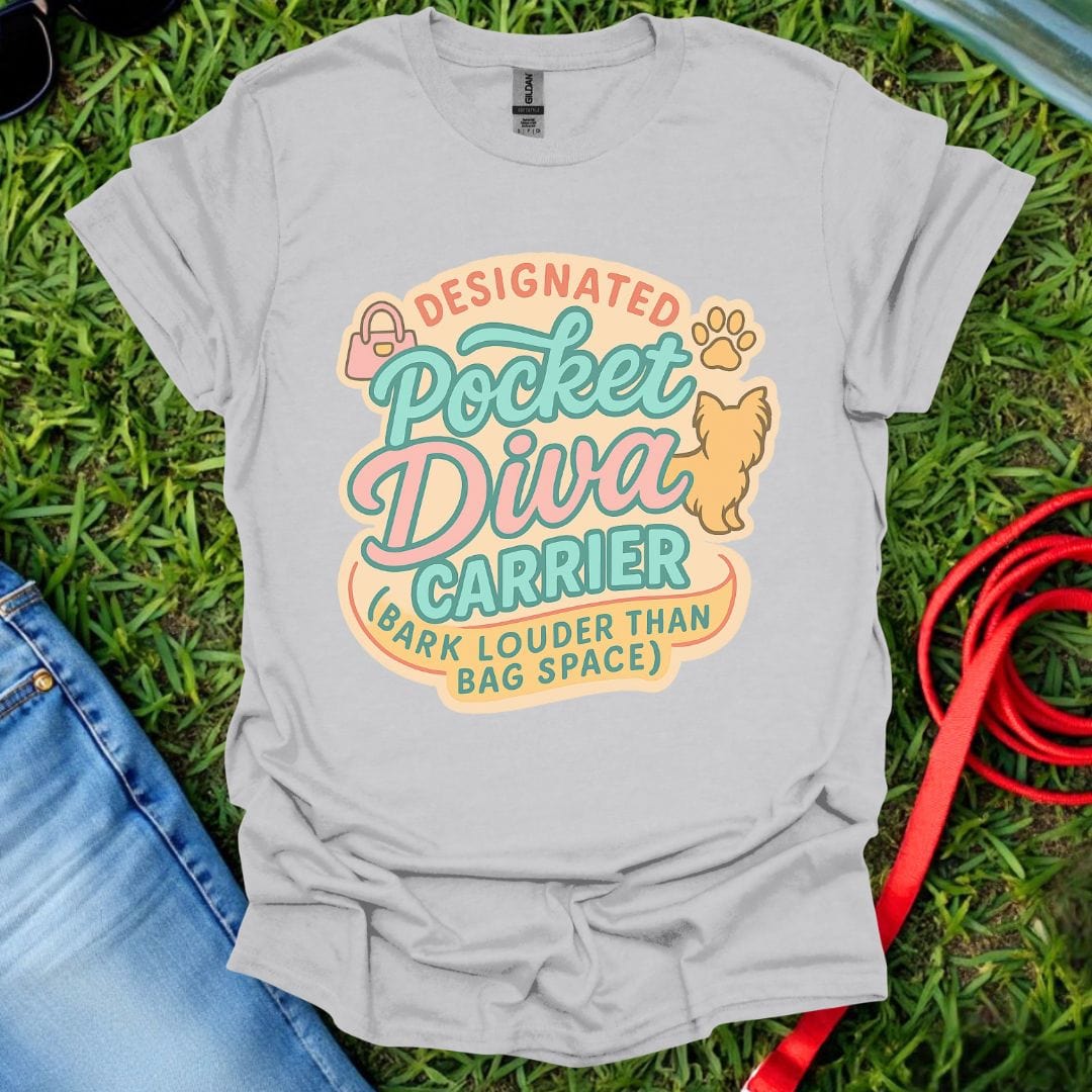 Yorkie Diva Carrier T-Shirt