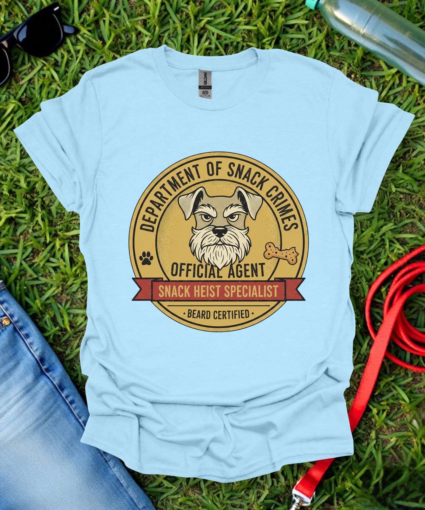 Schnauzer Snack Heist Specialist T-Shirt