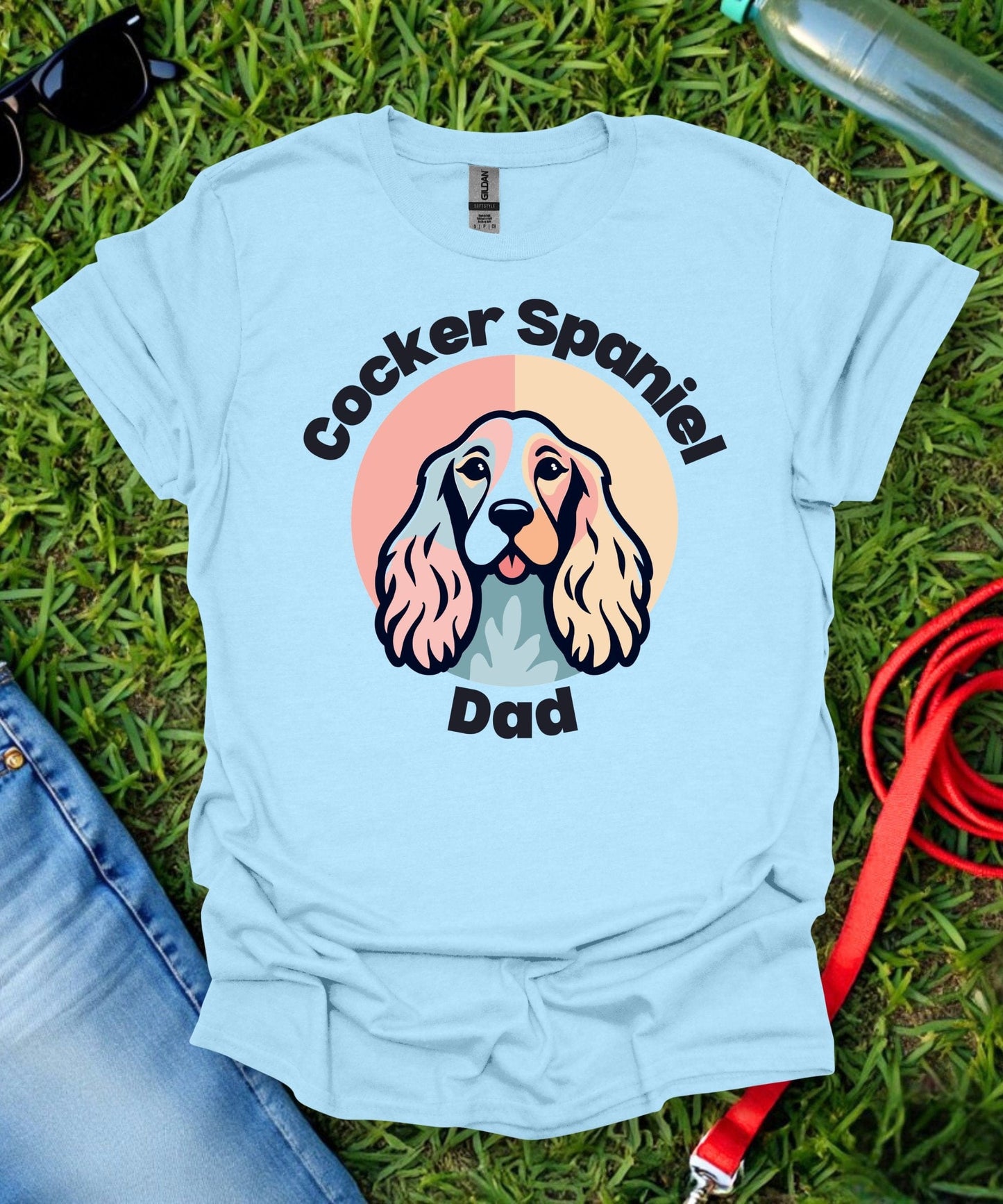 Cocker Spaniel Dad T-Shirt