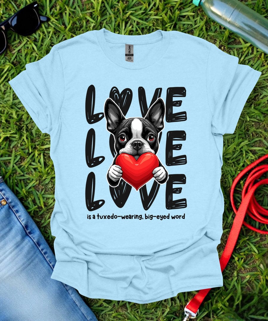 Boston Terrier Love T-Shirt