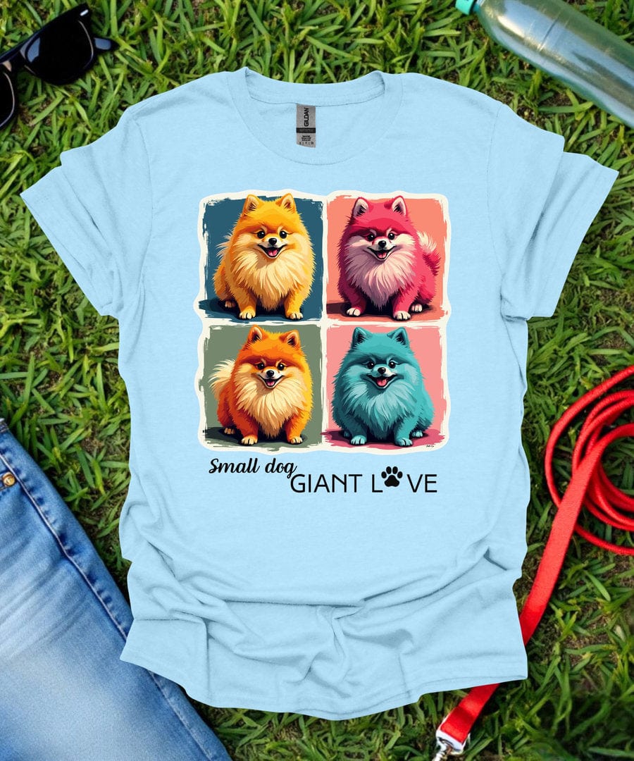 Giant Love Pomeranian T-Shirt