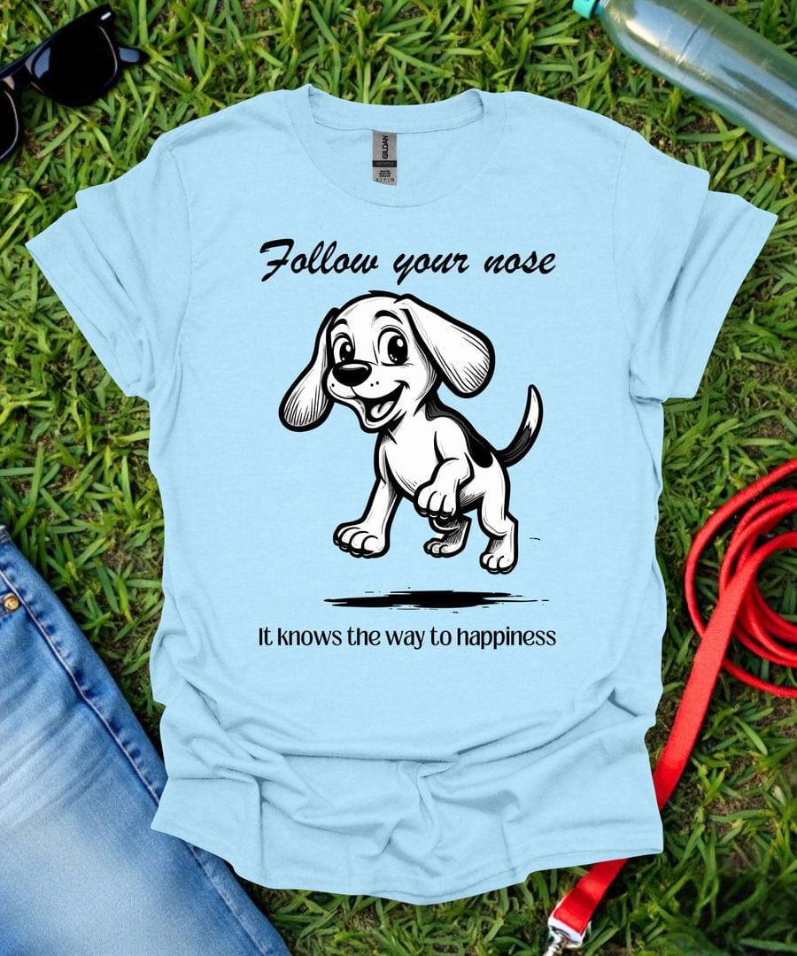 Follow Your Nose Beagle T-Shirt