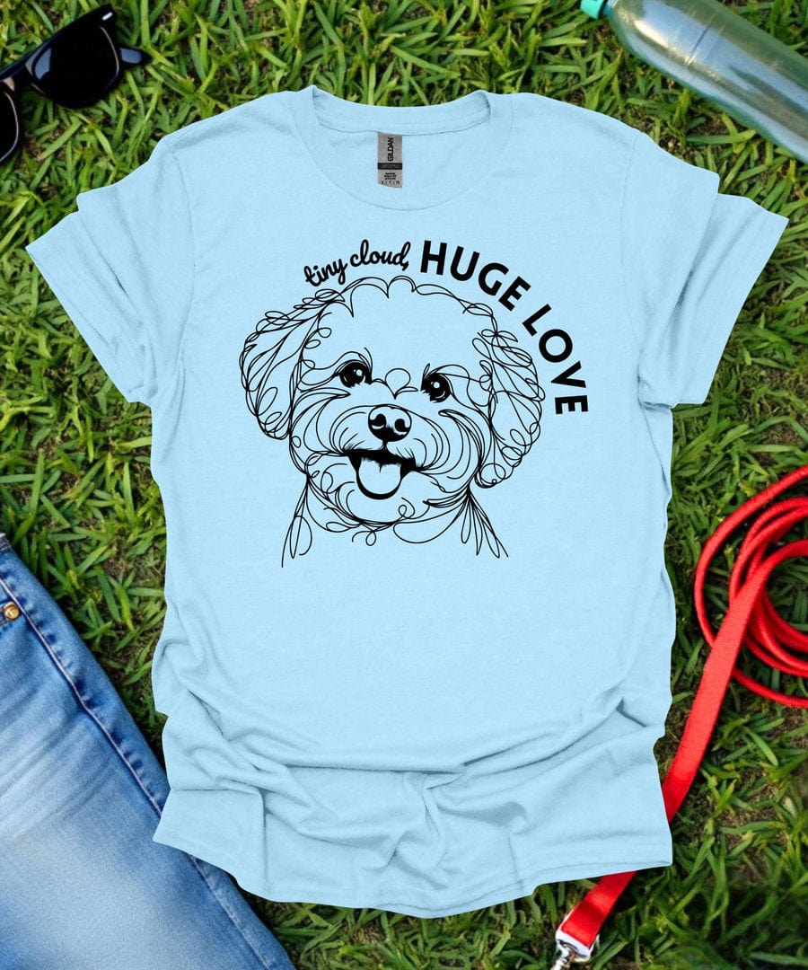 Tiny Cloud Bichon T-Shirt