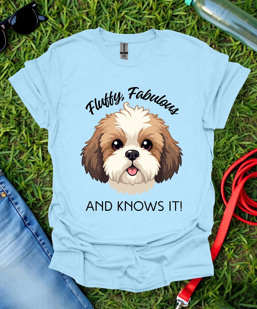 Fluffy Fabulous Shih Tzu T-Shirt
