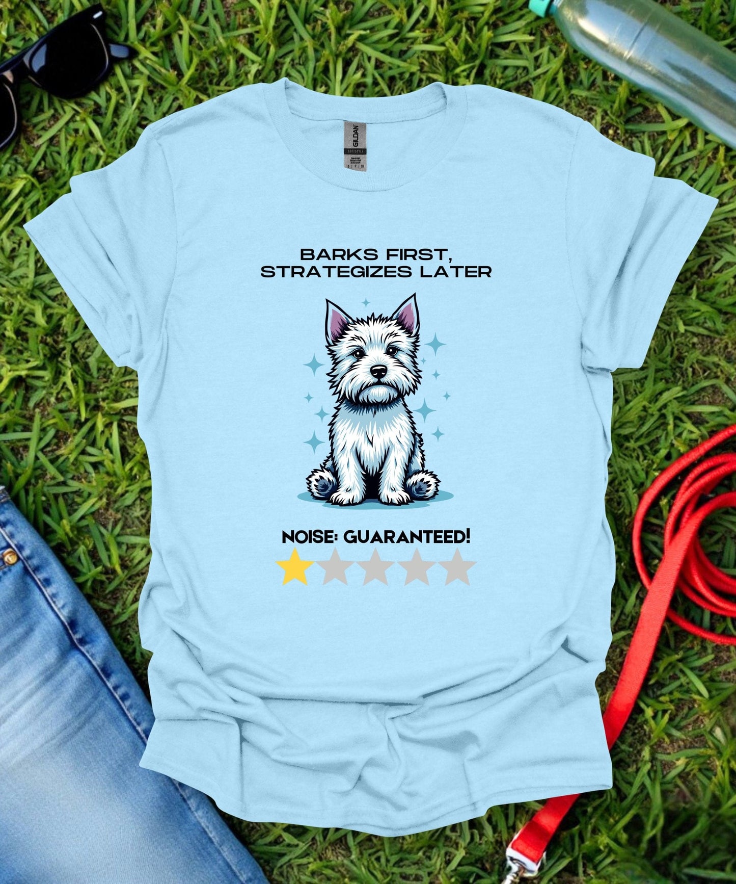 One Star Westie Review T-Shirt