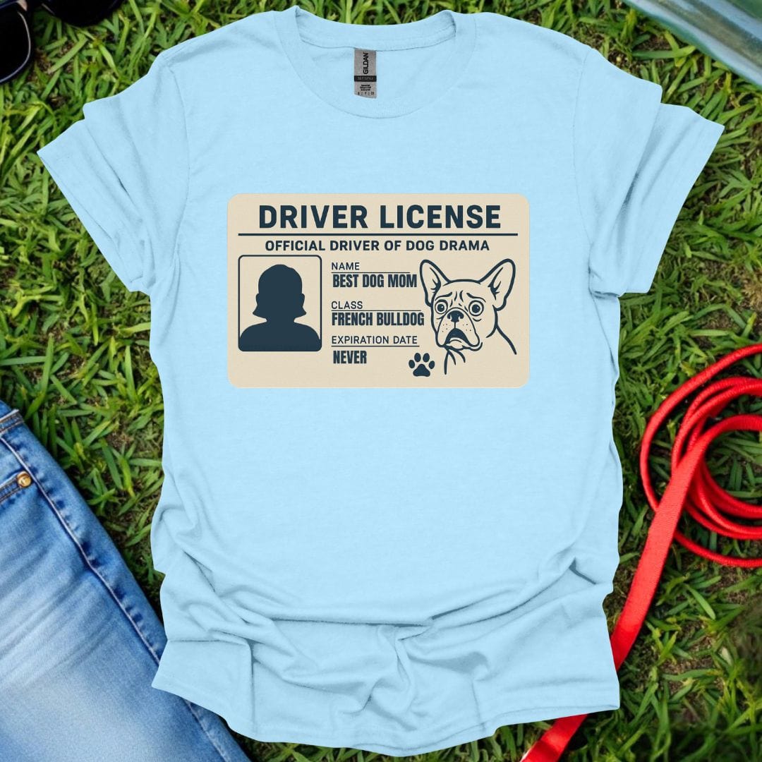 Frenchie License T-Shirt