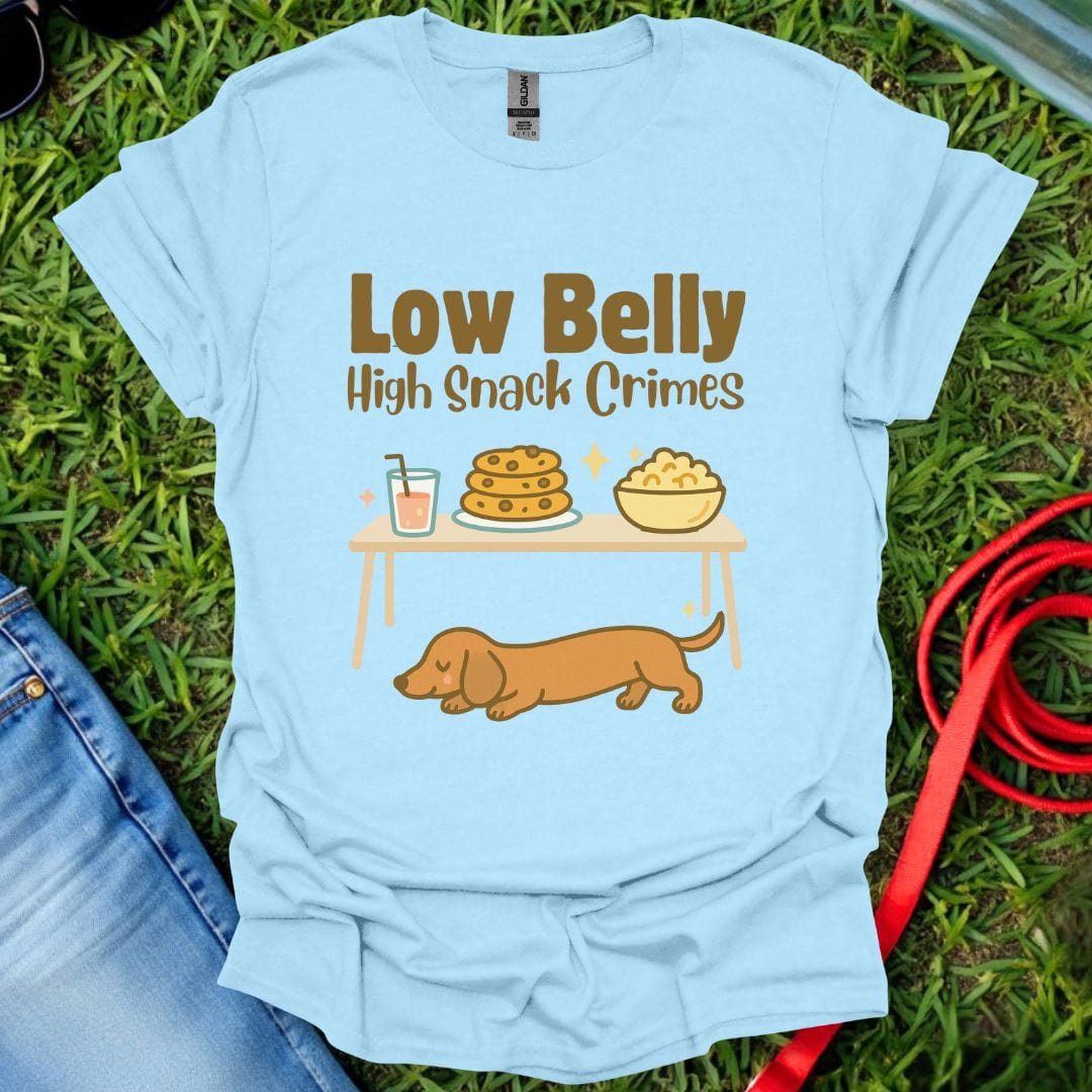 Dachshund Snack Crimes T-Shirt