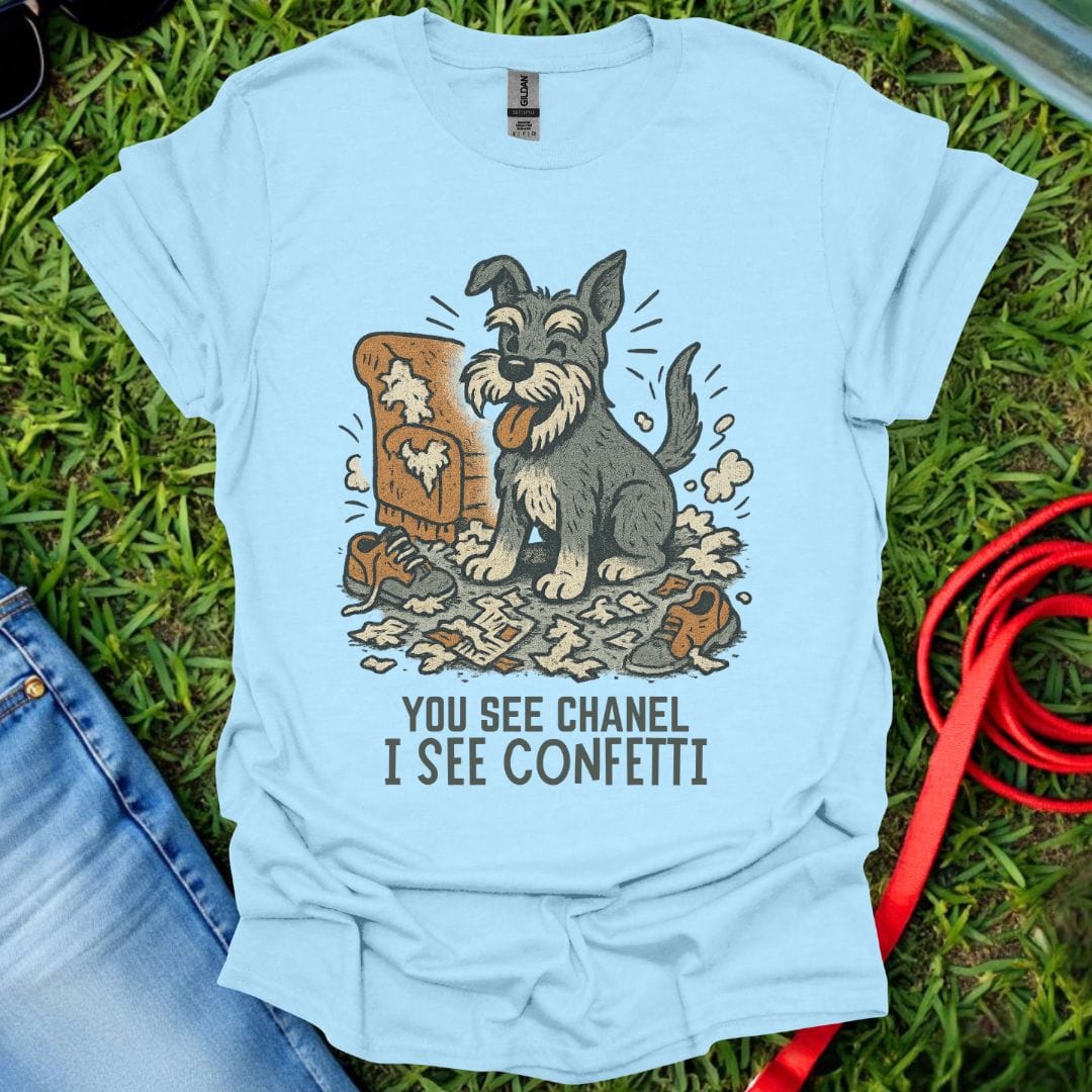 Schnauzer Confetti T-Shirt