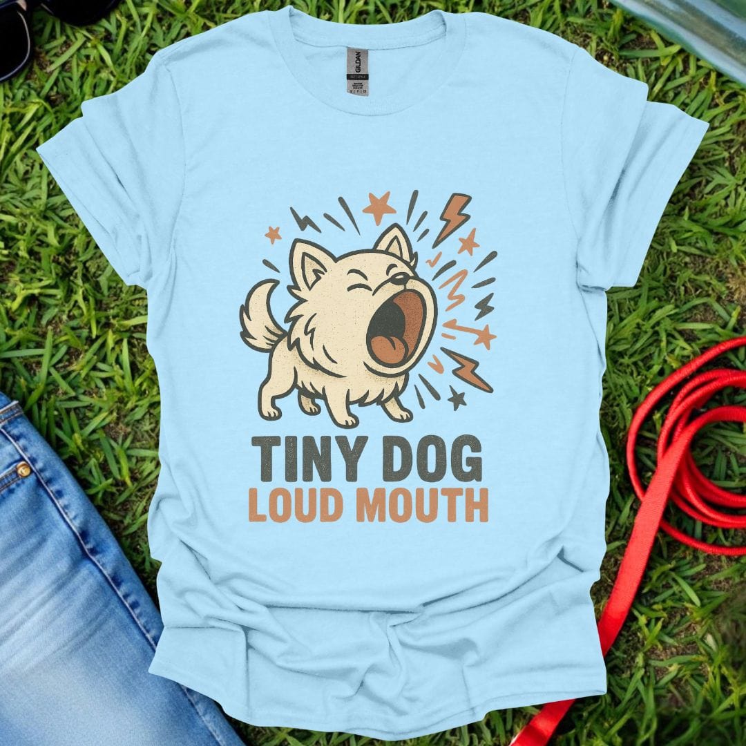Pomeranian Loud Mouth T-Shirt