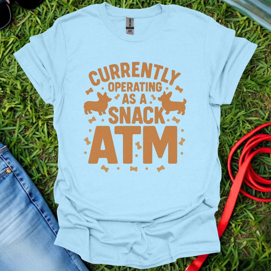 Corgi Snack ATM T-Shirt