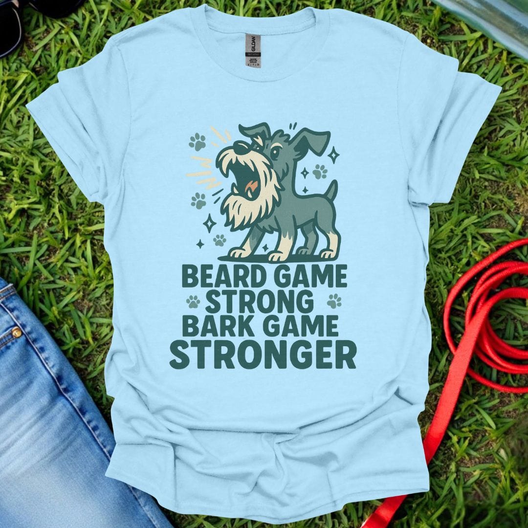 Schnauzer Bark Game T-Shirt