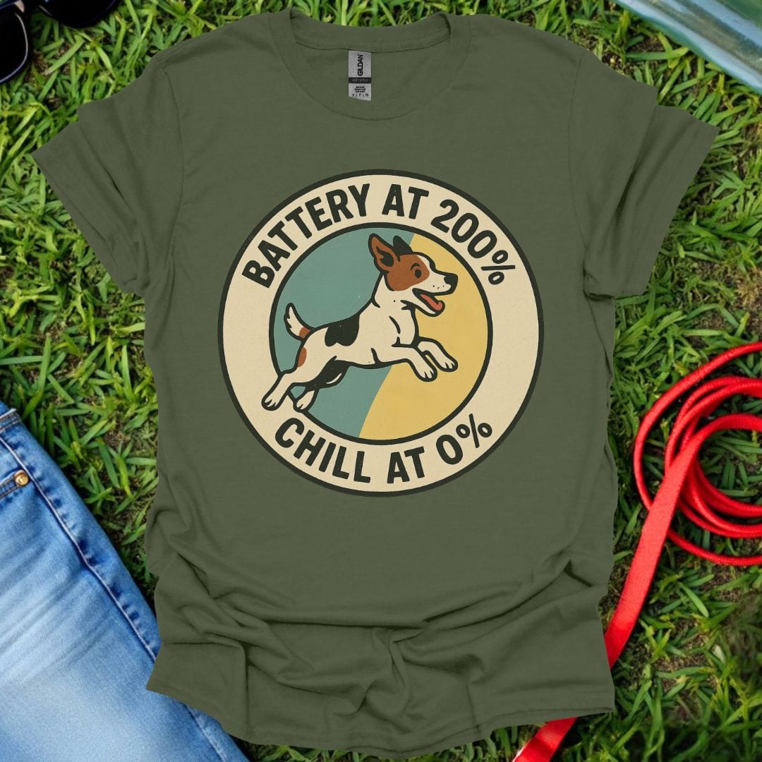 Jack Russell Battery T-Shirt