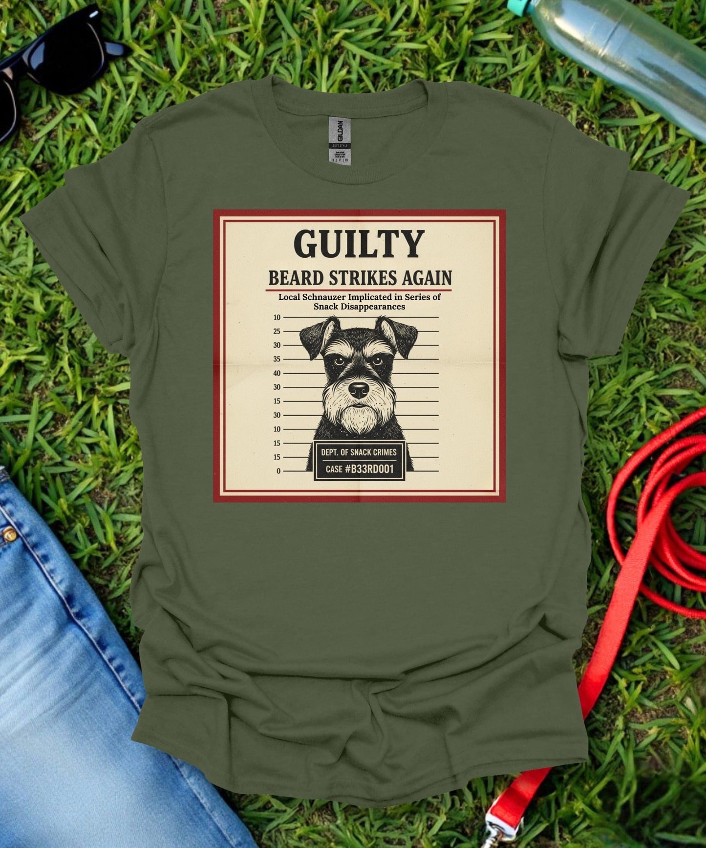 Schnauzer Beard Strikes Again T-Shirt