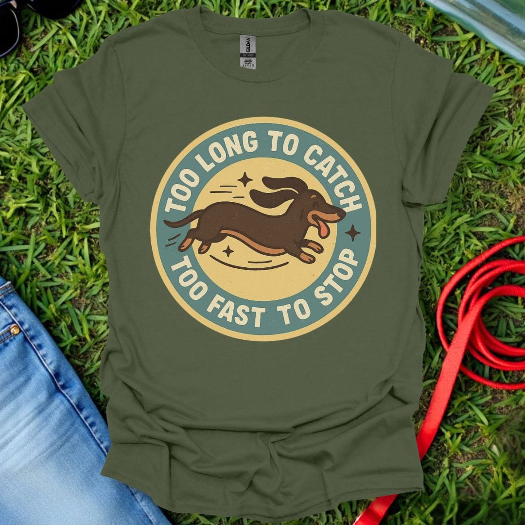 Dachsund Catch T-Shirt
