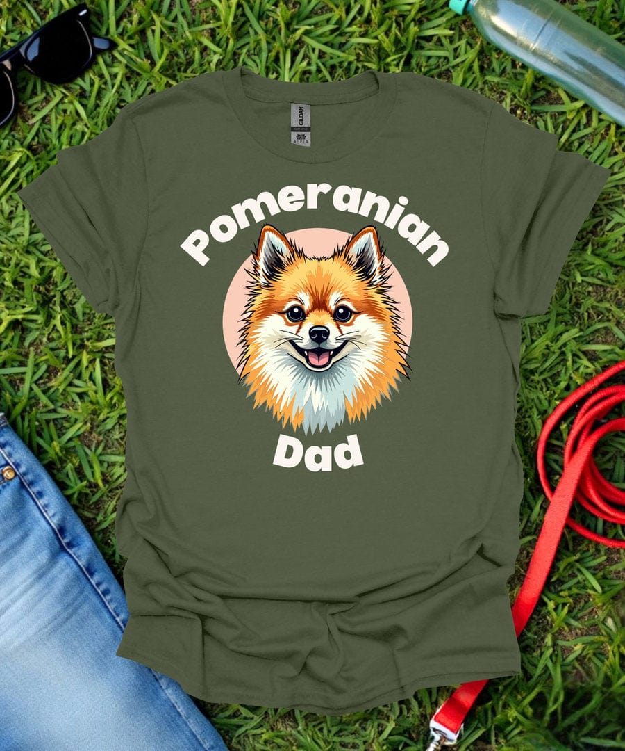 Pomeranian Dad T-Shirt