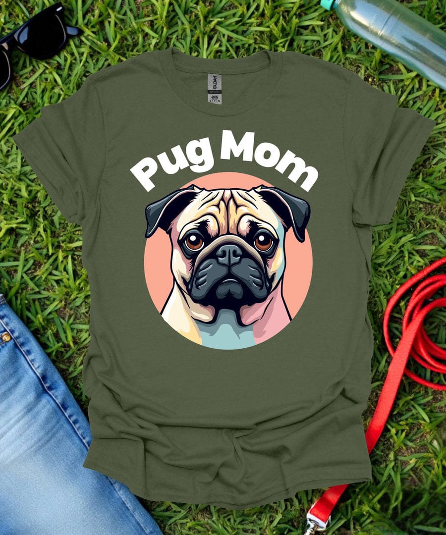 Pug Mom T-Shirt