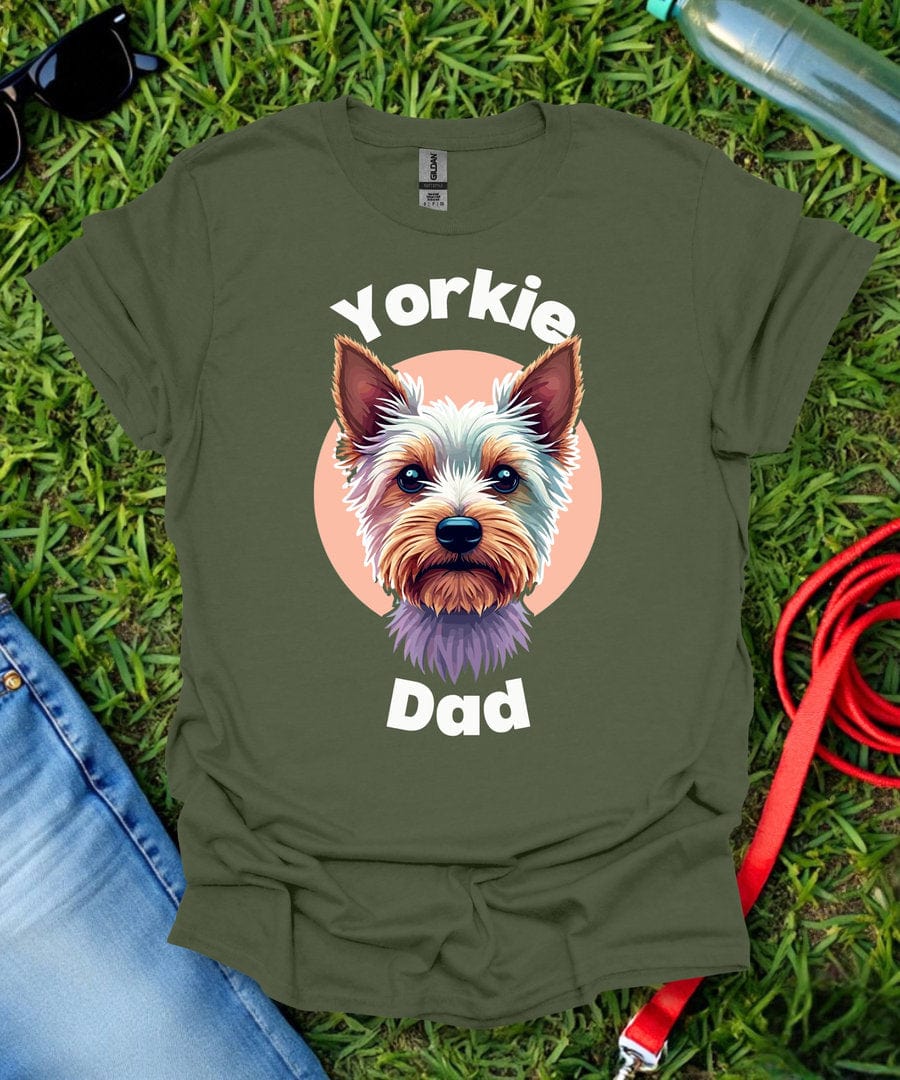 Yorkie Dad T-Shirt