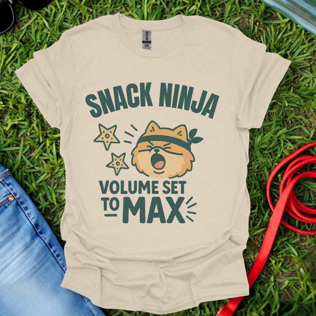 Pomeranian Snack Ninja T-Shirt