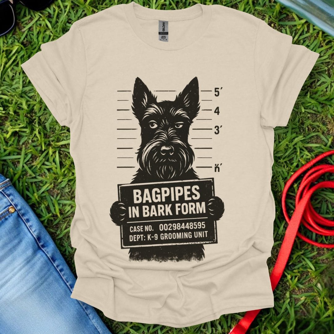 Scottie Bagpipes T-Shirt