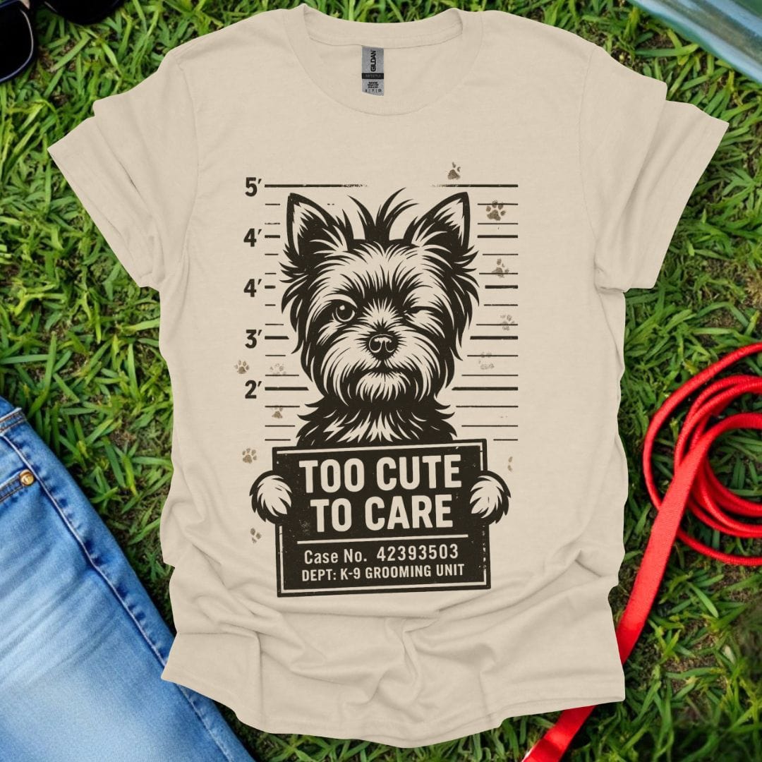 Too Cute Yorkie T-Shirt