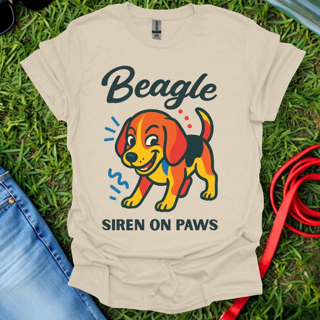 Siren on Paws Beagle T-Shirt