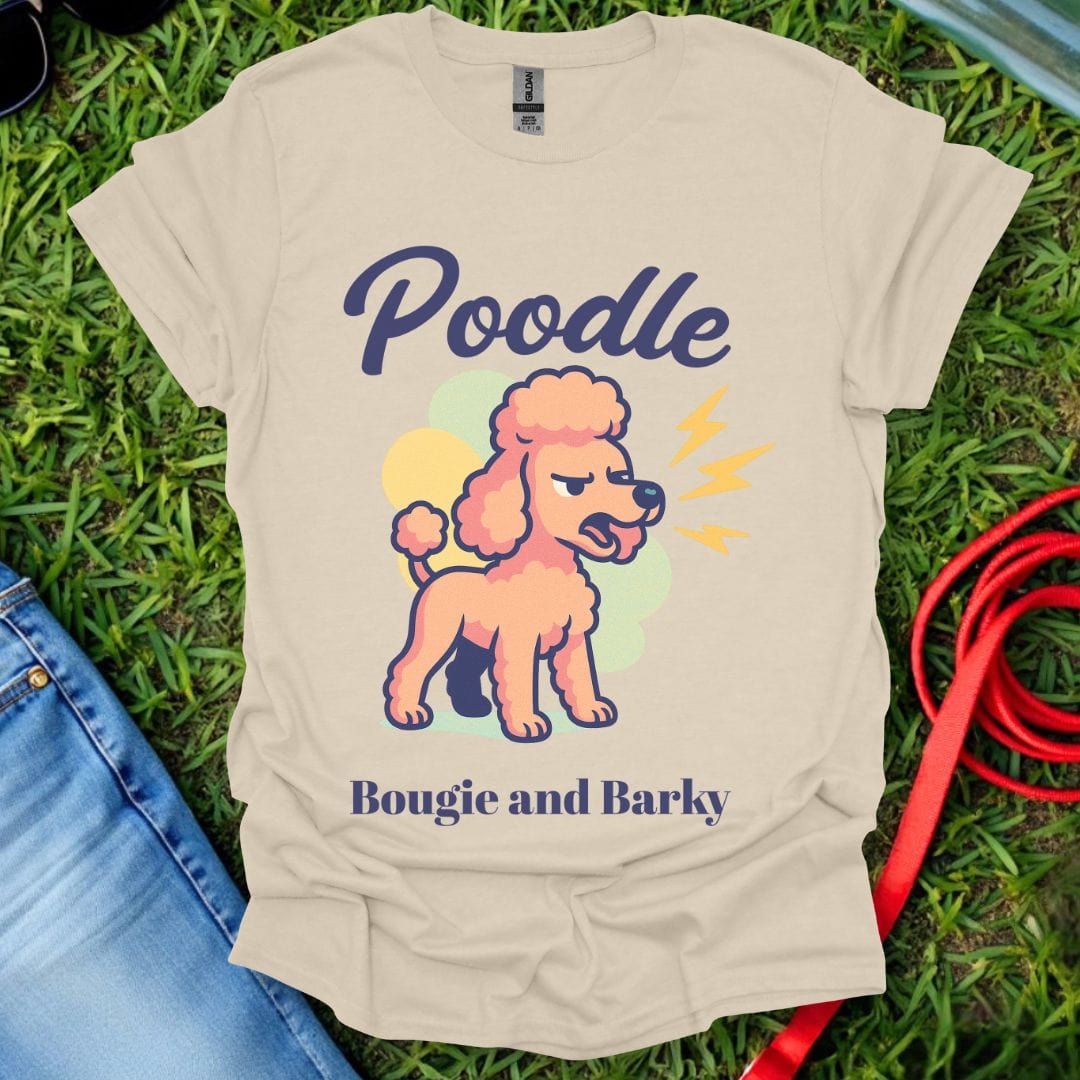 Barky Poodle T-Shirt
